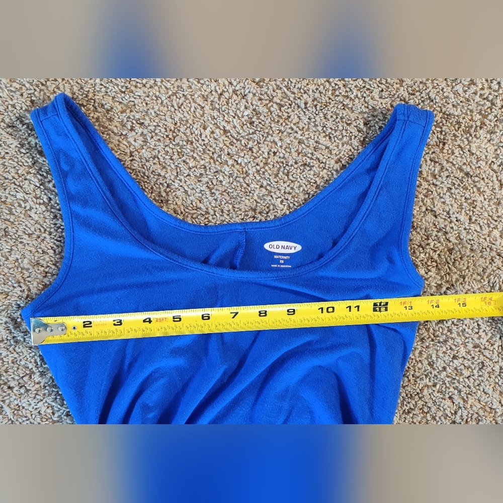 Old Navy Maternity XS Extra Small Blue Dress